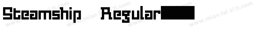 Steamship Regular字体转换